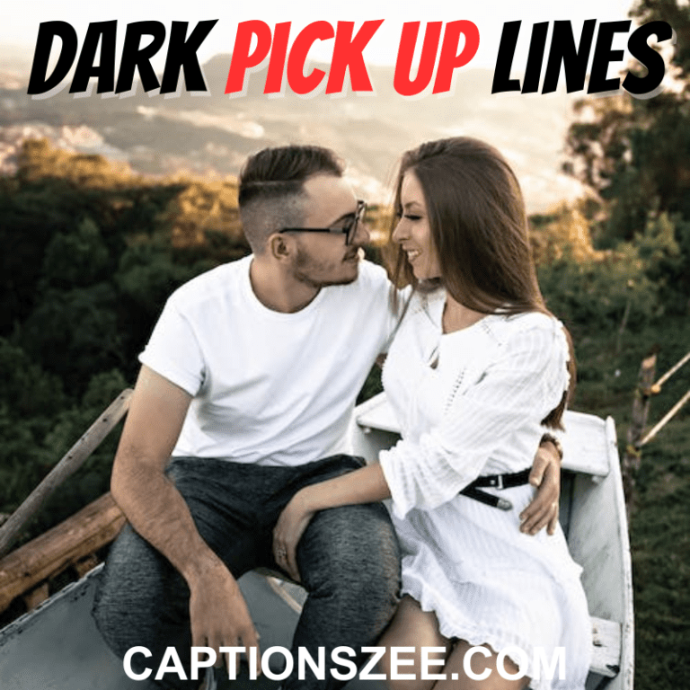 100+Mysterious Dark PickUp Lines, Quotes and Captions for Instagram to